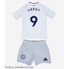 Leicester City Jamie Vardy #9 Replika Tredje Tröja Barn 2024-25 Kortärmad (+ Korta byxor)